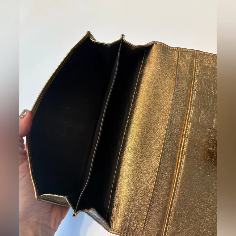 Gucci GG long Brown Monogram Canvas Wallet - Picture 9 of 15